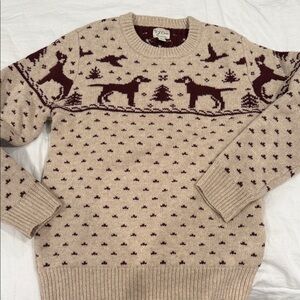 NWOT Amazing J CREW 100% Lambswool men’s XS